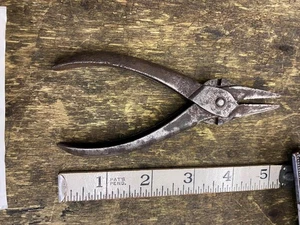 Pinza naso piatto vintage 1894 Lodi attrezzi antichi da collezione meccanico fabbro! - Foto 1 di 8