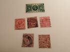 Joblot Old Britain Stamps All Used Previously Glued