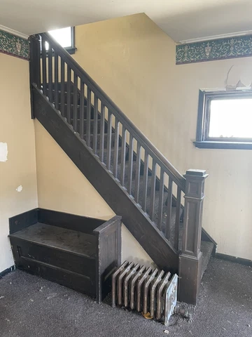 Vintage Staircase Railing Cover