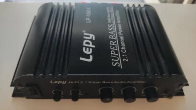 Lepy LP-168-s amplificatore HI-FI stereo 2.1 USATO FUNZIONANTE con equalizzatore - Immagine 1 di 3