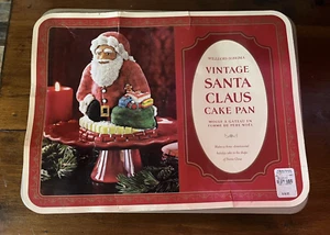 Vintage Williams Sonoma Santa Claus ICake Pan - Picture 1 of 4
