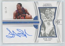 2022-23 National Treasures Basketball Archives Ink Auto Latrell Sprewell 42/99 