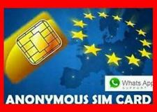 3 SIM 100 X 100 ANONIMA IN ITALIA ATTIVA EUROPA MONDO INTERNET SIMCARD CARD