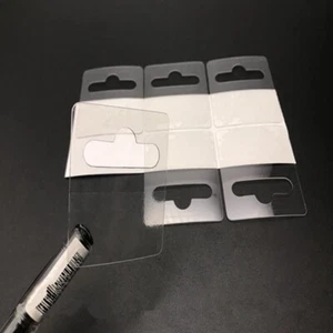 Klebrige selbstklebende Aufkleber Etiketten 200 Stck. Haken Einzelhandel Slot Display hängende Laschen - Bild 1 von 12