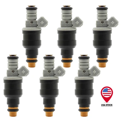 Комплект из 6 топливных форсунок для 1985-1997 Ford Ranger 2,9 л/3,0 л V6 CM4670 F03E-A2B - Изображение 1 из 4