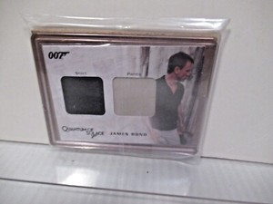 Rittenhouse James Bond 007 Quantum of Solace Shirt Pants Costume Relic 462/600
