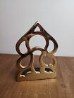  1980's MONICELLO Replacement BOOKEND Brass Home Decor