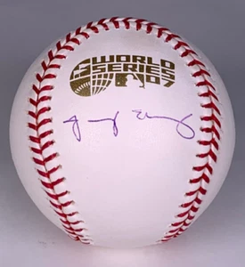 Jacoby Ellsbury signed autographed 2007 World Series baseball MLB 21769 - Picture 1 of 3