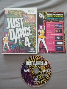 Just Dance 4 (Nintendo Wii, 2012) COMPLETE disk/case/manual! - Picture 1 of 1