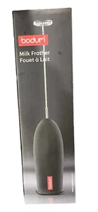 Bodum Schiuma Battery Operated Milk Frother, Black, Lattes, Mocha, Cappuccino ++ - Picture 1 of 6