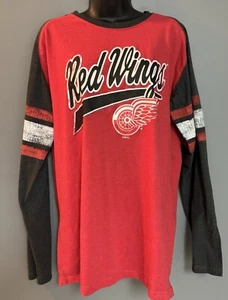 Detroit Red Wings Long Sleeve Officially Licensed NHL Shirt Size Large - Picture 1 of 6