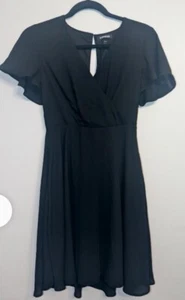 Express Damen schwarzes Kleid Größe 12 - Bild 1 von 10