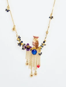 Collana Les Nereides Clarte Gufo Notturno Nuova Autentica Prezzo di listino £ 135 - Foto 1 di 6