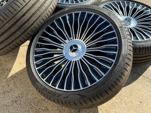 2024 Mercedes S-Class Maybach S580 85845 OEM wheels 21x9 PIRELLI 265/35R21 Tires - Picture 1 of 9