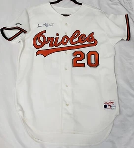 NEW AUTHENTIC RAWLINGS FRANK ROBINSON BALTIMORE ORIOLES SIGNED 44 LARGE Jersey - Picture 1 of 6