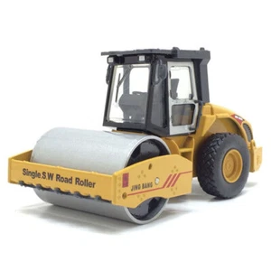 1/60 Scale Road Roller Toy Diecast Alloy Construction Equipment Engineering Toys - Picture 1 of 6