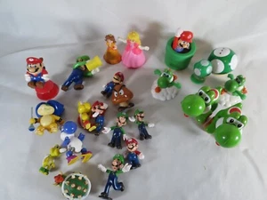 Nintendo Mario Bros Luigi Toys Figures Princess Bowser etc... lot - Picture 1 of 7