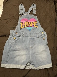 Chili pop girls overalls size 10 to 12 shorts - Picture 1 of 2