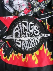 Rings Of Saturn Backpatch Back Patch Shape Dying Fetus Infant - Bild 1 von 1