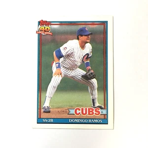 Topps 1991 - Domingo Ramos - #541, Chicago Cubs baseball card, MLB - Picture 1 of 10