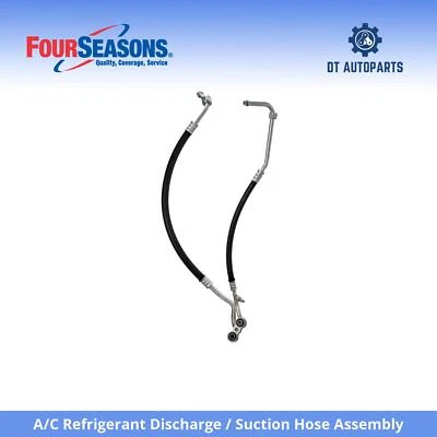 For 1992 Chevrolet C3500 AC Refrigerant Discharge / Suction Hose Assy 4 Seasons - Image 1 of 4