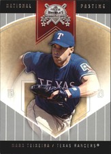 2004 (RANGERS) National Pastime #5 Mark Teixeira