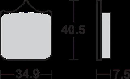 Par de pastillas de freno delanteras sinterizadas SBS para Ducati 748 R 01 Foto 1 de 4