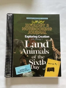Apologia Zoology 3 Junior Notebooking Journal **first 36 Pages Are Written In - Picture 1 of 9