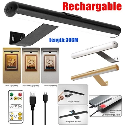 Wireless Picture Lights Dimmable Dartboard Light Rechargeable Art Display Light - Image 1 of 4