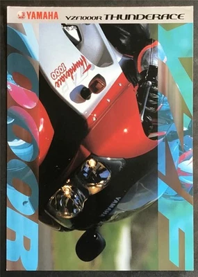 YAMAHA YZF1000R THUNDERACE MOTORCYCLE Sales Brochure c1998/99 #LTN-3MC-0107018 - Image 1 of 3