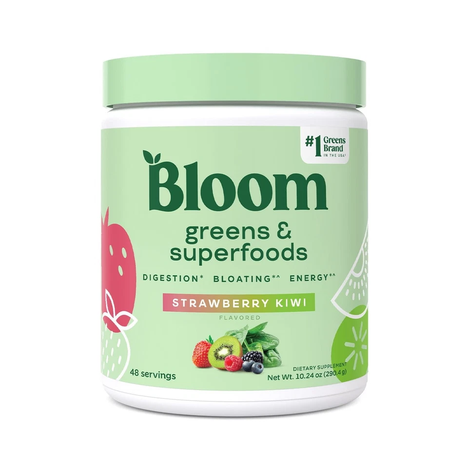 Bloom Nutrition Greens & Superfoods Powder For Digestive Health Bloating Energy