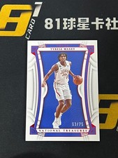Tyrese Maxey 2022-23 Panini National Treasures Base 63/75 #18