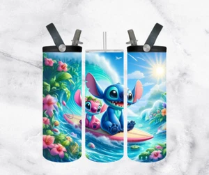 Stitch & Angel - 20oz Dual Lid Drink Bottle - Picture 1 of 1