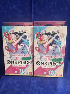 Starter Deck Uta ST-11 Inglés One Piece Juego de Cartas TCG Sellado X2 - Imagen 1 de 2