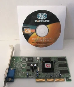 Sapphire ATI Rage 128 Pro Ultra 32MB SDR AGP Video Card, Tested - Picture 1 of 5