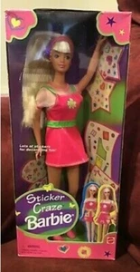 Barbie Sticker Craze #19224 Barbie Doll - Imagen 1 de 2