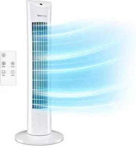 Pro Breeze 40 Zoll Turmventilator mit Oszillationsfernbedienung, 7,5 Stunden Timer - Bild 1 von 2