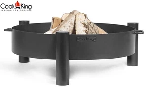 Chimenea Exterior "Haití" Ø 70 Cm Para Jardín De Acero Parrilla - Imagen 1 de 10