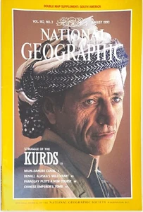 National Geographic Magazine - August 1992 Struggle of the Kurds Main-Danube Can - Bild 1 von 2
