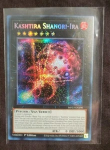 Kashtira Shangri-Ira ERRORE HOLO BLEED MP23-EN190 Rara Segreta Yu-Gi-Oh! Scheda TCG - Foto 1 di 2