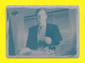 2019 Upper Deck X-Files UFO and Aliens 1/1 Cyan Printing Plate #106 - Picture 1 of 3