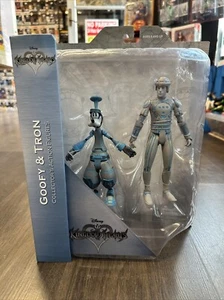 Kingdom Hearts Goofy & Tron Action Figuren Diamond Select Serie 3 2 Stück Neu - Bild 1 von 4