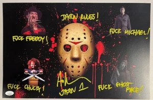 Ari Lehman Signed Jason Voorhees 11X17 Photo JSA YELLOW - Picture 1 of 1