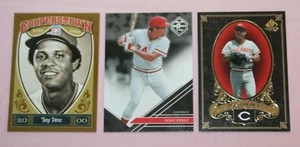 TONY PEREZ (3) 2013 COOPERSTOWN #91 2023 LIMITED #21 2007 SP LEGENDARY CUTS #25 - Picture 1 of 1