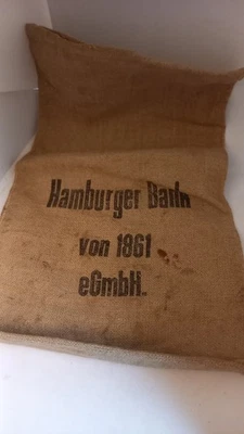 Geldsack Neue Sparcasse von 1864 - Stoff/Leinen? - Geldgeschenk? - Bild 1 von 3