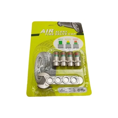 Copper Tire Pressure Monitor Valves Color Changing Valves Indicators Universal - Image 1 of 4