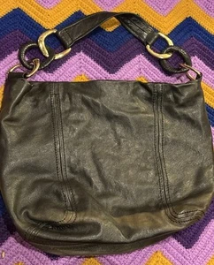 Michael Kors Bladed Faded Nappa Soft Leather Slouchy Hobo Shoulder Handbag Purse - Picture 1 of 12