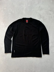 Icebreaker Hombre Pequeño Manga Larga Bodyfit 260 Merino Negro - Imagen 1 de 8