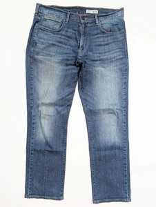 Daniel Cremieux Straight Fit Blue Wash Denim Tapered Leg Jeans Men's Size 36x30 - Picture 1 of 7