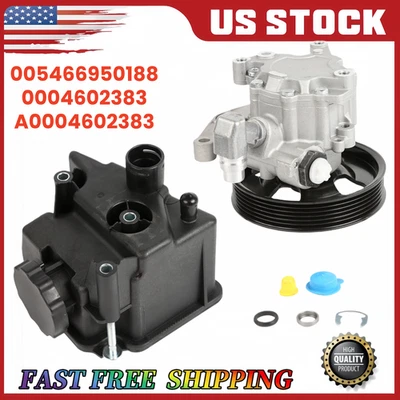 para Mercedes-Benz W204 C300 2010-2012 C350 E350 bomba de direção hidráulica com reservatório - Imagem 1 de 4